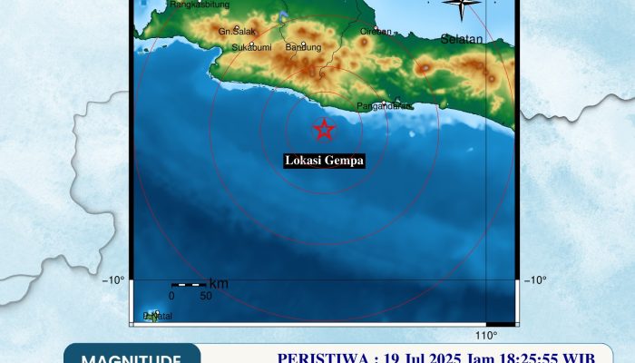 Gempa bumi mengguncang 4 wilayah Indonesia dalam satu malam: Garut, Sulawesi, Lampung, dan Pangandaran