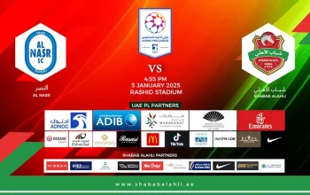 Gempar! Dubai Derby Al Shabab vs Al-Nasr Siap Membakar Rashid Stadium, Harga Tiket hingga VIP!