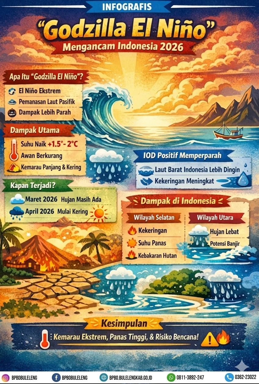 Godzilla El Nino: Fenomena Alam yang Mengancam Indonesia