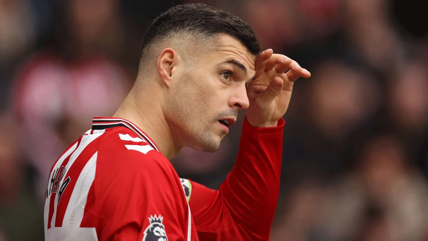 Granit Xhaka Menyampaikan Pesan untuk Fans Sunderland yang Mengharukan