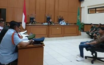 Hakim Tegur Oditur Militer, Tanyakan Mengapa Saksi Kunci Pembunuhan Kacab Bank Tidak Hadir
