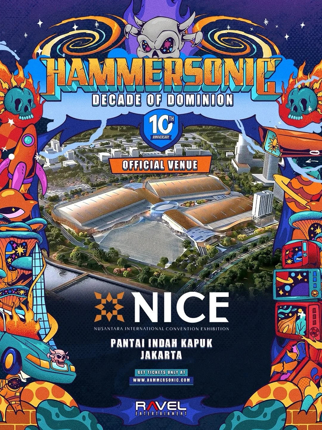 Hammersonic 2026 Di NICE PIK2, Ribuan Penonton Nikmati Venue Spektakuler
