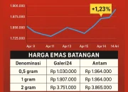 Harga Emas Antam Hari Ini: Naik Tajam di Pegadaian, Turun Tipis di Pasar Nasional – Analisis Lengkap 2 Mei 2026