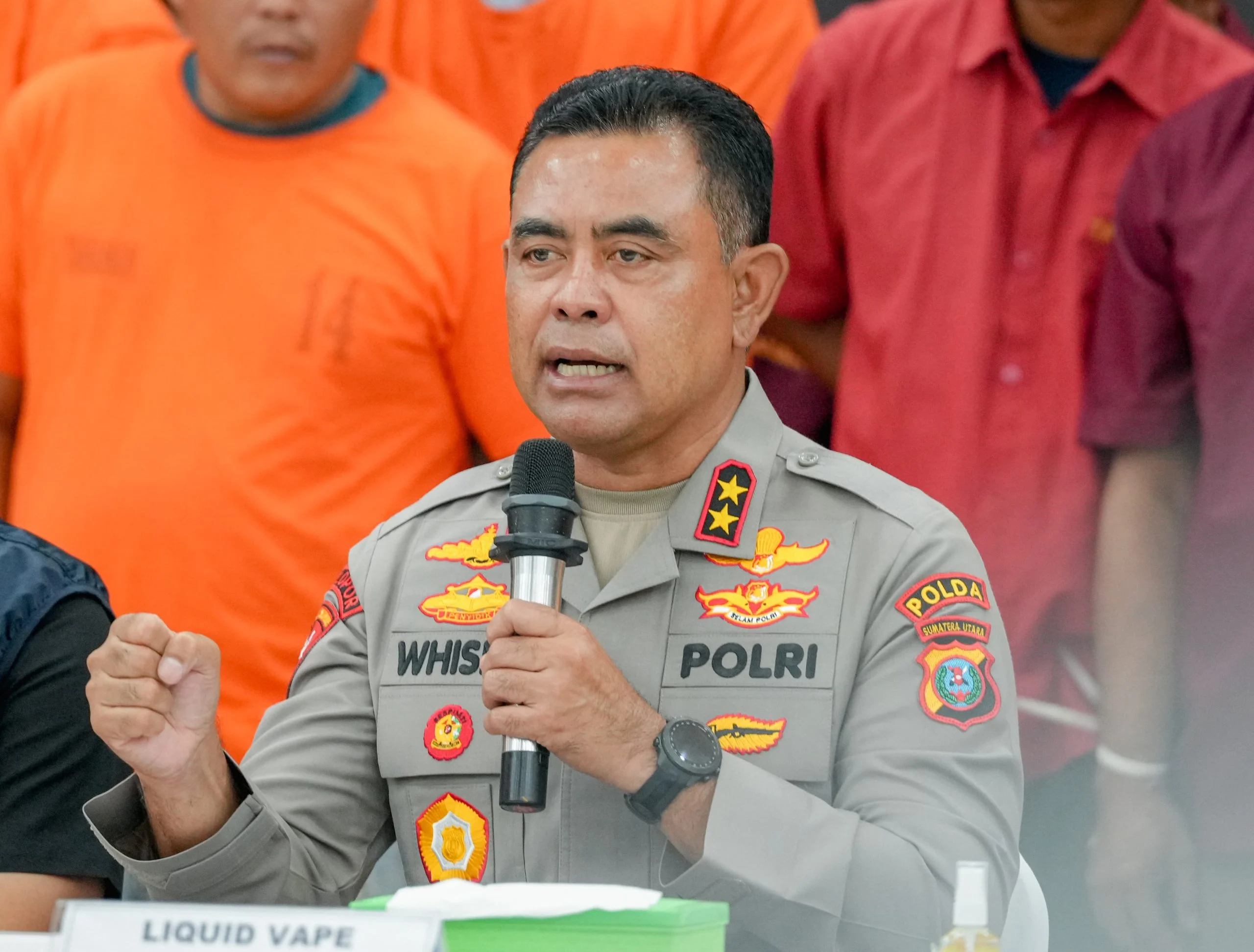 Heboh Polisi Teler Diduga Pakai Vape Isi Narkoba, Nasib Kompol DK Kini Dipatsu Polda Sumut