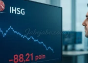 IHSG Melemah Tipis, Saham Bank Lesu Akibat Aksi Jual Investor Asing