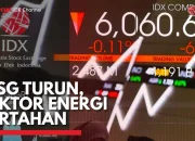 IHSG Turun ke 6.094,94 Imbas Kerugian Sektor Energi