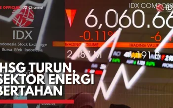 IHSG Turun ke 6.094,94 Imbas Kerugian Sektor Energi