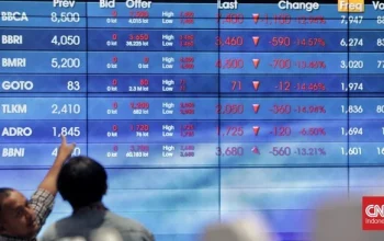 Indeks Harga Saham Gabungan Anjlok Setelah MSCI Mengeluarkan 6 Saham Indonesia