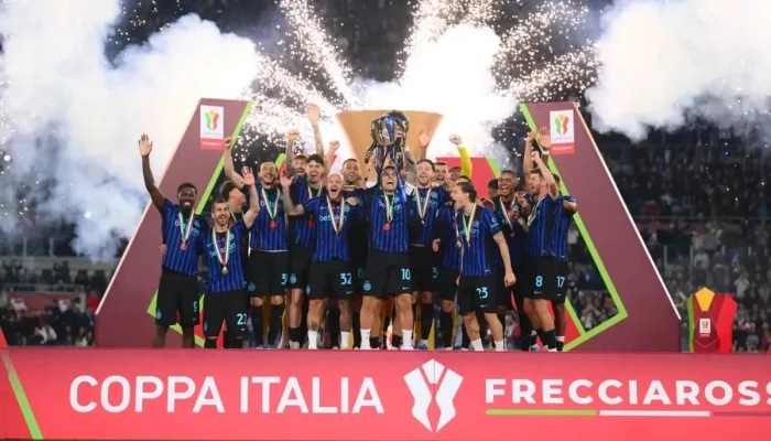 Inter Milan Raih Gelar Ganda Setelah Mengalahkan Lazio di Final Coppa Italia