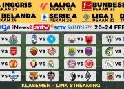 Jadwal Bola Malam Ini Live TV: Tanggal 29, 30, 31 Mei 2026