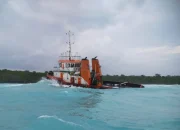 Kapal Tug Boat Samudera Jaya 1 Mengalami Kecelakaan di Perairan Barito Kuala, 4 ABK Tewas