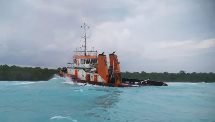 Kapal Tug Boat Samudera Jaya 1 Mengalami Kecelakaan di Perairan Barito Kuala, 4 ABK Tewas