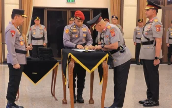 Kapolri Lantik Brigadir Jenderal Polisi sebagai Kapolda Baru