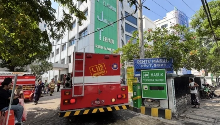 Kebakaran di RSUD Dr Soetomo Surabaya: 37 Pasien Dievakuasi dan 1 Meninggal