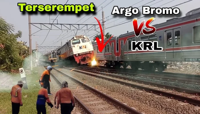 Kecelakaan KRL vs KA Argo Bromo: Korban Terlempar Keluar Kereta