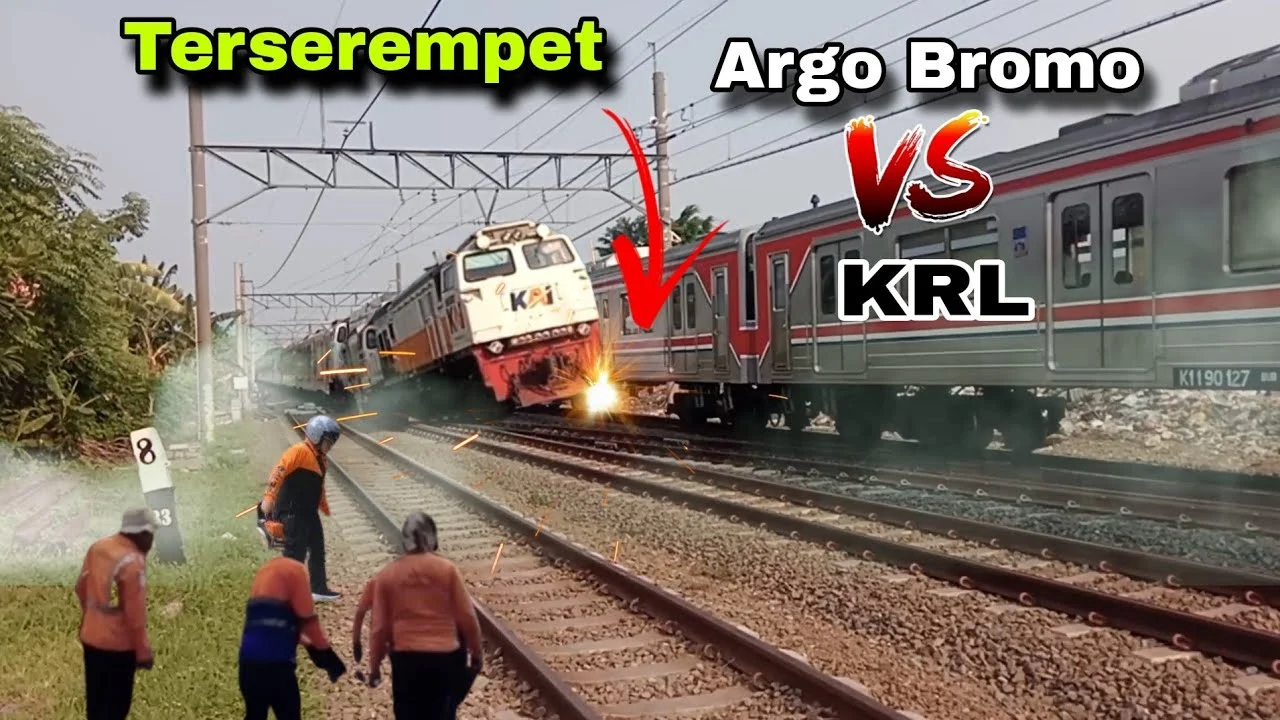 Kecelakaan KRL vs KA Argo Bromo: Korban Terlempar Keluar Kereta