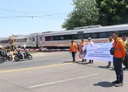 Keselamatan Perlintasan: KAI Daop 7 Madiun Ingatkan Pengendara Disiplin