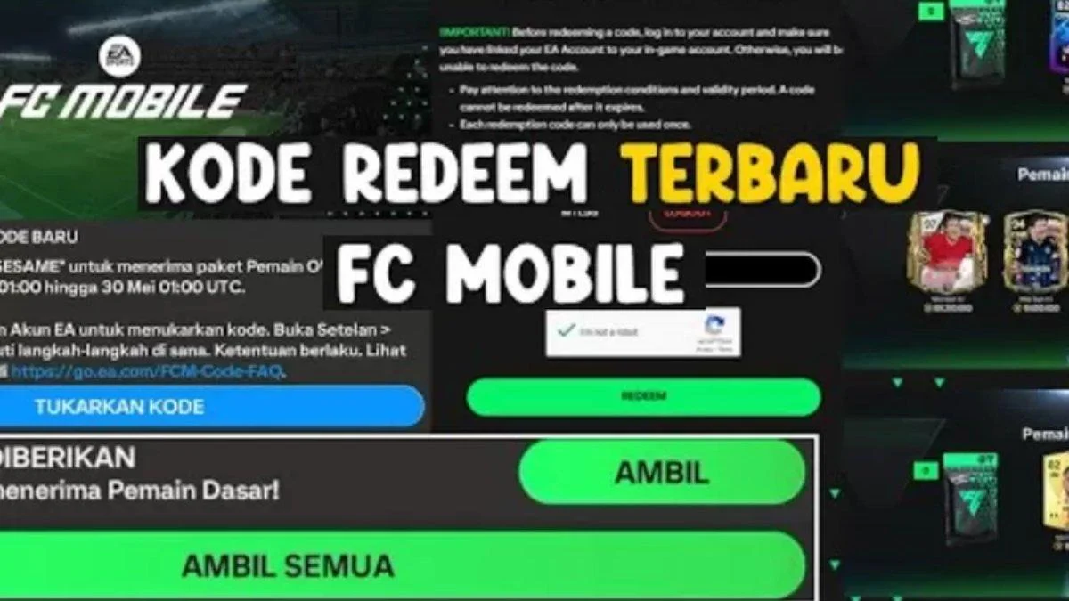 Kode Redeem FC Mobile Terbaru: Rilis TOTS Serie A dan MLS, Klaim Javier Zanetti 120
