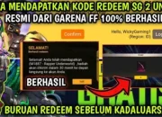 Kode Redeem FF 2026: Amankan Item Eksklusif dan Skin SG2 Mengerikan