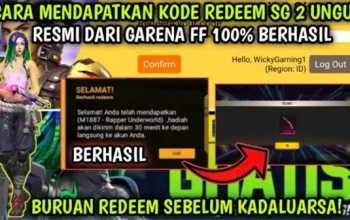 Kode Redeem FF 2026: Amankan Item Eksklusif dan Skin SG2 Mengerikan