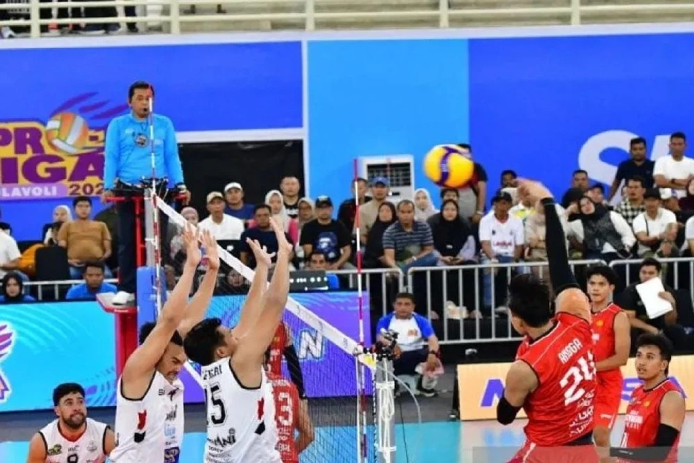 LavAni Taklukkan Bhayangkara 3-1 di Laga Pertama Grand Final Proliga 2026