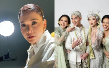 Maia Estianty dan Irwan Mussry Jenguk Alyssa Setelah Melahirkan Anak Pertama