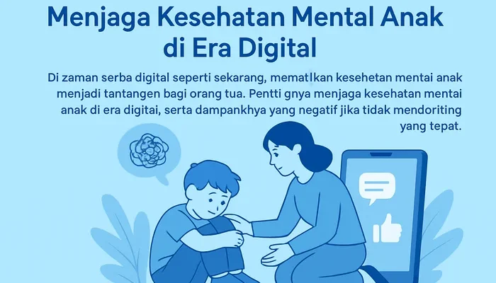 Menerapkan Peran Orang Tua Efektif di Era Digital: Panduan Praktis untuk Kesehatan Mental Anak