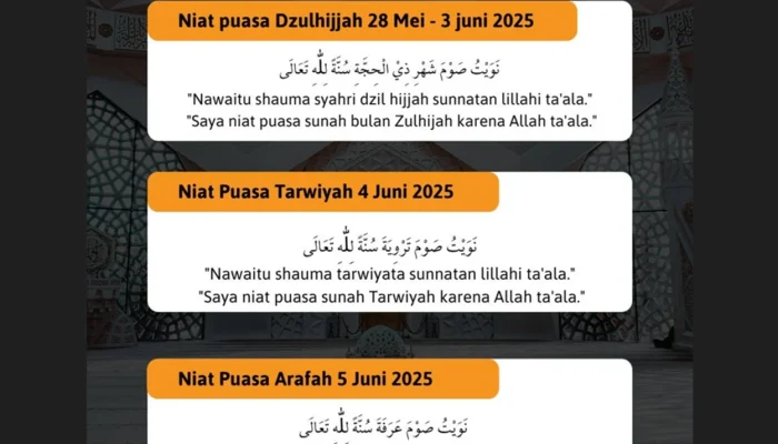 Mengenal Keutamaan Puasa Tarwiyah dan Arafah di Bulan Dzulhijjah