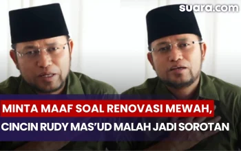 Minta Maaf Soal Renovasi Rumah Jabatan Mewah, Cincin Rudy Mas’ud Jadi Sorotan