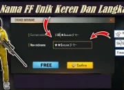 Nama FF Keren dan Event Terbaru Game Free Fire