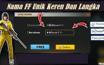Nama FF Keren dan Event Terbaru Game Free Fire
