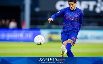 Nathan Tjoe-A-On Bawa Willem II Menuju Eredivisie dengan Kemenangan atas Almere City