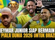Neymar Siap Beraksi di Piala Dunia 2026, Sementara Nico Paz Tolak Tawaran Real Madrid
