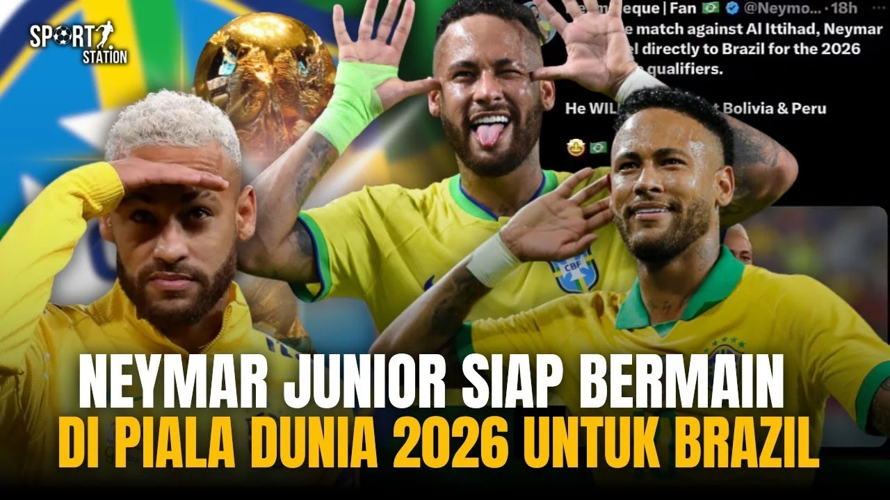 Neymar Siap Beraksi di Piala Dunia 2026, Sementara Nico Paz Tolak Tawaran Real Madrid