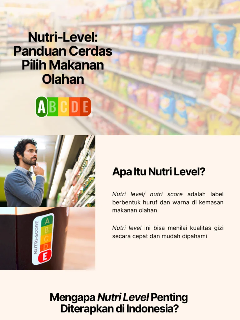 Nutri-Level: Inisiatif Kementerian Kesehatan untuk Memerangi Obesitas dan Diabetes di Indonesia