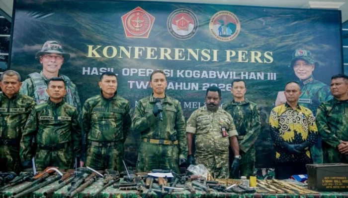 Operasi TNI di Papua: Sita Senjata dan Amunisi TPNPB-OPM