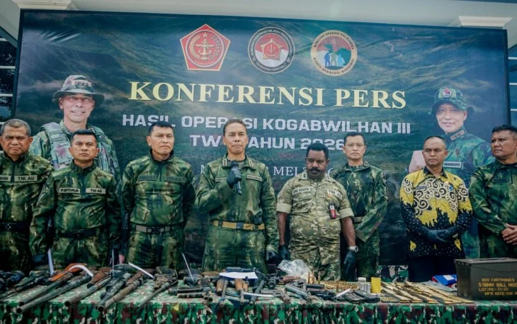 Operasi TNI di Papua: Sita Senjata dan Amunisi TPNPB-OPM
