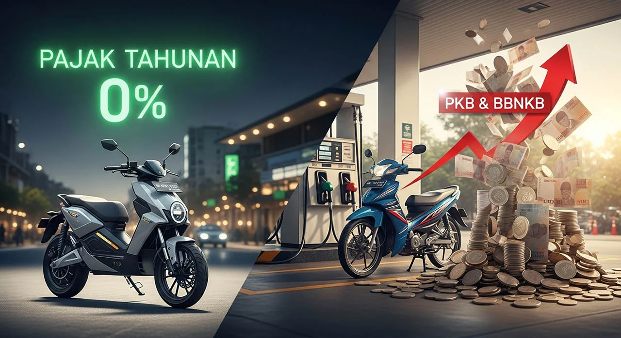 Pajak Kendaraan Listrik 2026 Naik: Aturan Baru, Simulasi Biaya, dan Dampaknya pada Harga EV
