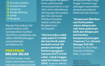 Pemadaman Listrik di Sumatera: Dampak pada Masyarakat dan Upaya Penanganan