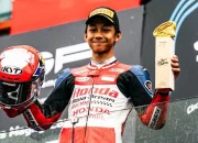 Pembalap Muda Indonesia, Muhammad Kiandra Ramadhipa, Siap Menghadapi Tantangan Baru di Moto3 Junior World Championship 2026