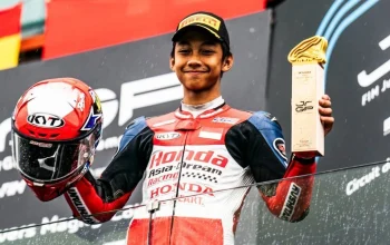 Pembalap Muda Indonesia, Muhammad Kiandra Ramadhipa, Siap Menghadapi Tantangan Baru di Moto3 Junior World Championship 2026