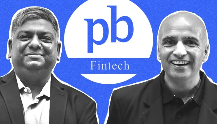 Pendiri PB Fintech Jual Saham Senilai ₹665 Crore Melalui Block Deal