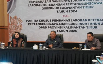 Penggunaan Anggaran Pemprov Kaltim Dibawah Sorotan, LKPJ Gubernur Diterima DPRD