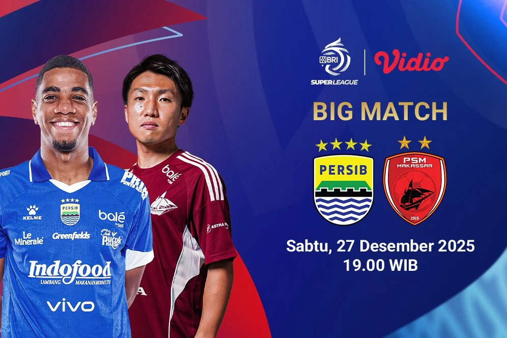 Persib Bandung Unggul 2-1 atas PSM Makassar, Satu Langkah Lagi Menuju Gelar Juara Super League 2025-2026