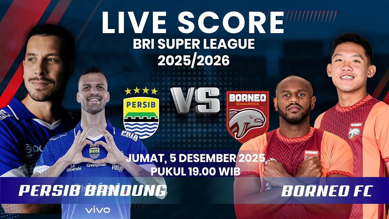 Persib Bandung vs Borneo FC: Pertarungan Sengit di Pekan Terakhir BRI Super League