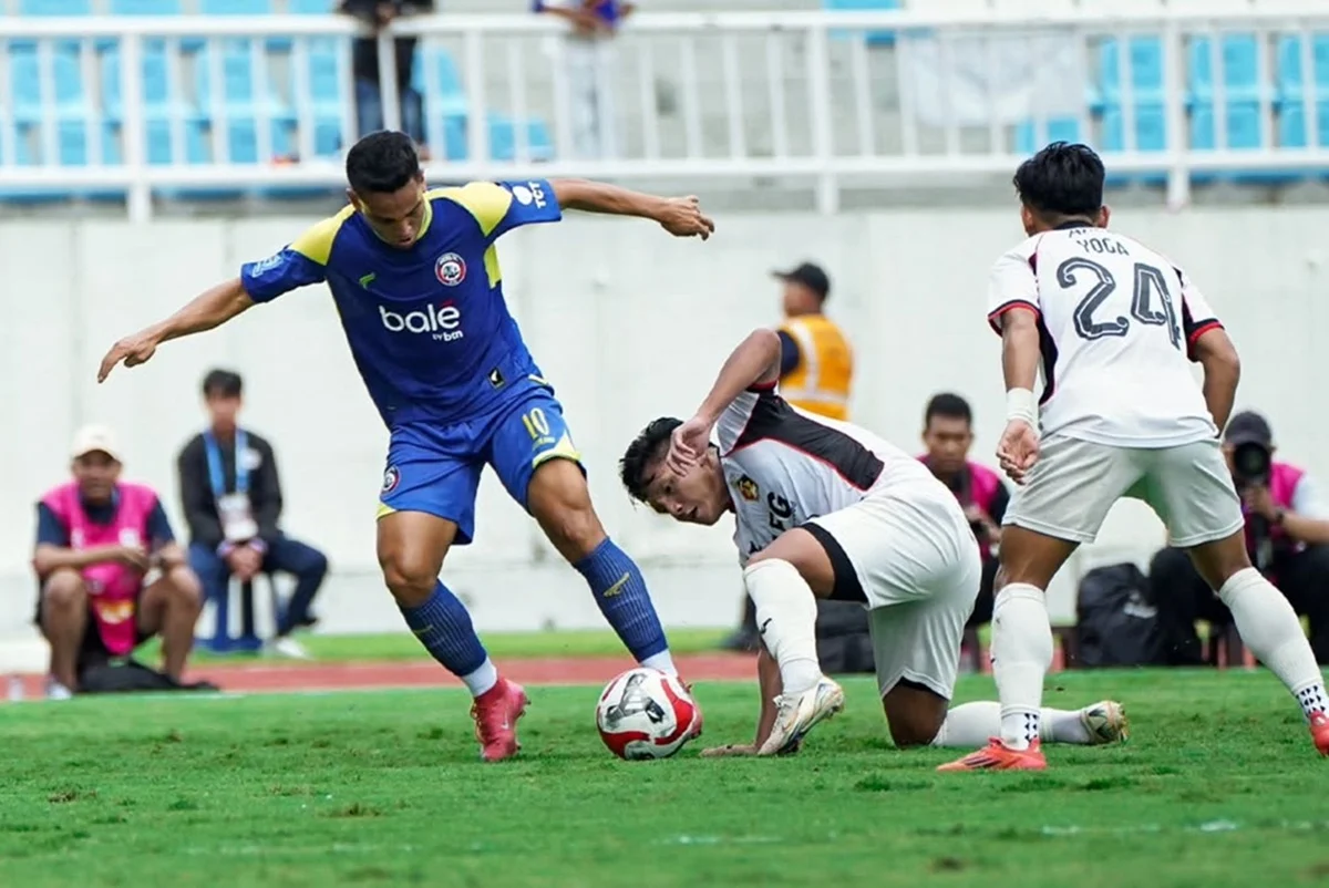 Persik Kediri vs Arema FC: Drama 5 Gol, Macan Kemayoran Menang