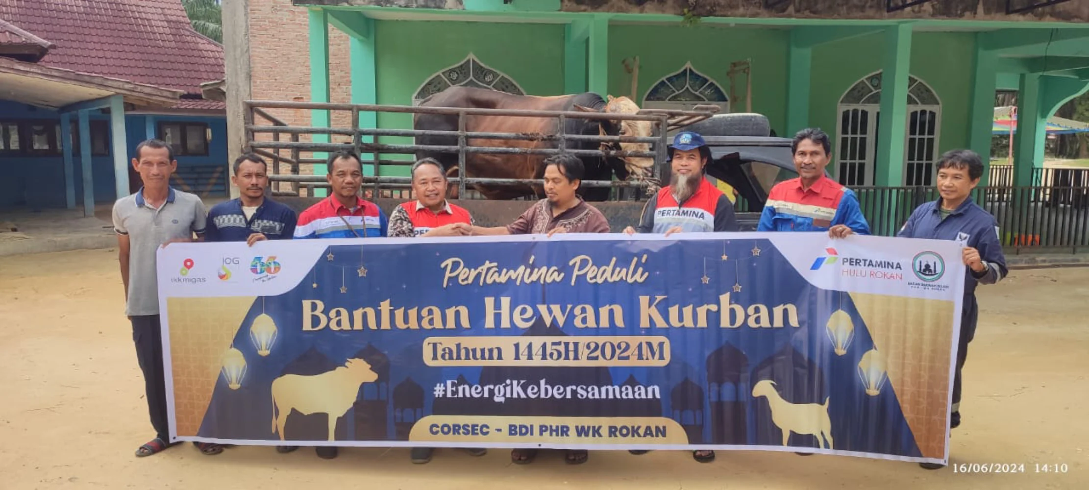 Pertamina Berbagi Lebih dari 4.400 Hewan Kurban pada Hari Raya Idul Adha 2026