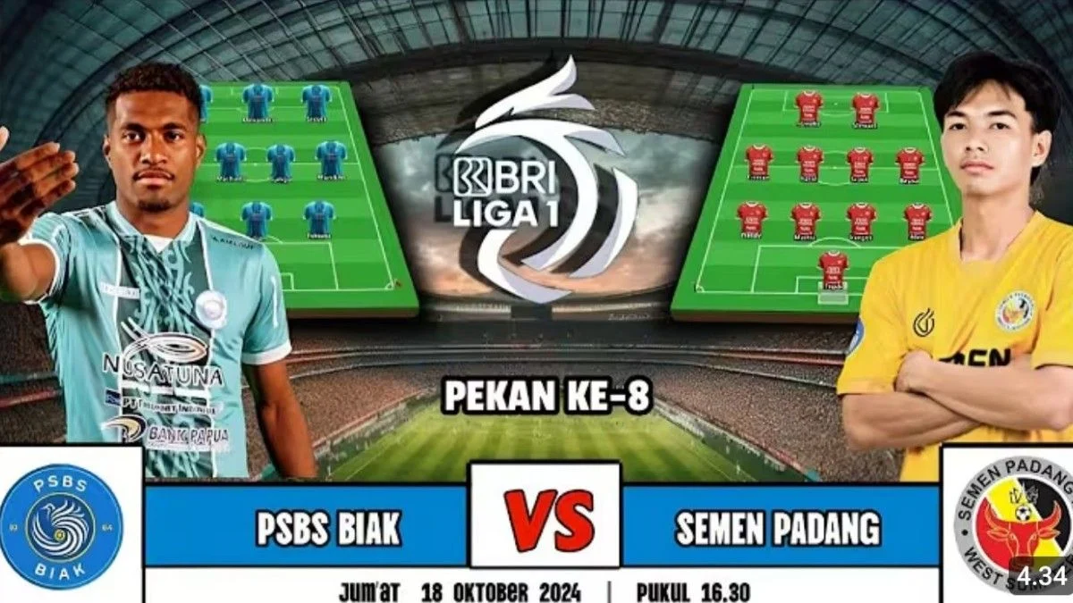 Pertarungan Zona Degradasi Super League: PSBS Biak dan Semen Padang Terdepan Turun Kasta