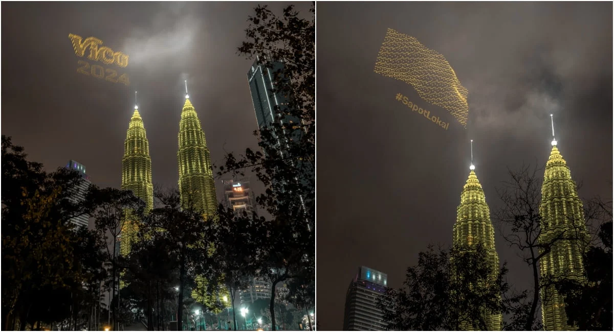Pertunjukan Drone 'Masters of the Universe' Menghiasi Langit Bukit Bintang, Malaysia Siap Sambut Film Baru