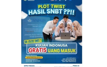 Politeknik Indonusa Surakarta Hadirkan Plot Twist Gagal SNBT, Bebas Uang Masuk